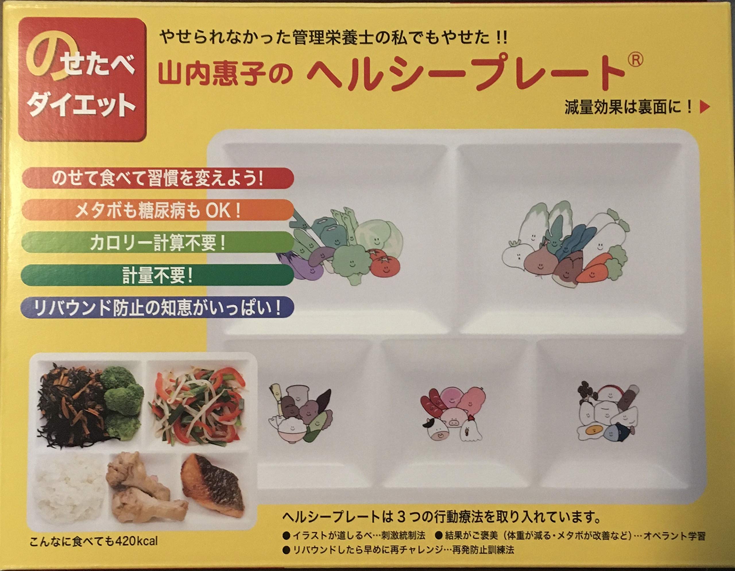 Amazon｜山内惠子のヘルシープレートのせたべダイエット箱入りセット